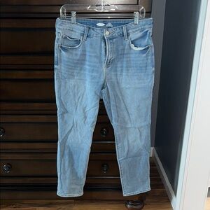 Old Navy Blue Straight Leg Jeans Classic Denim